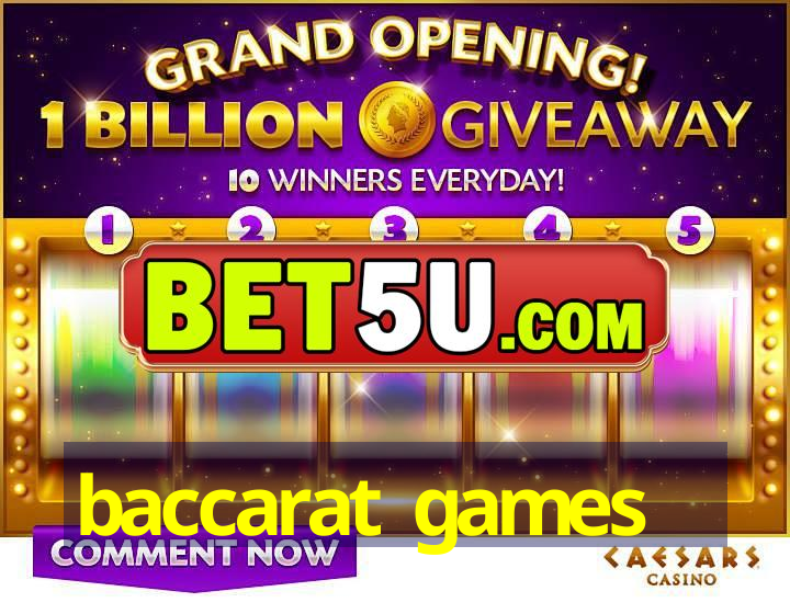 baccarat games